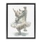 Stupell Industries Ballet Rhino Tutu Floating Frame, design by Ziwei Li